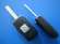 CITROEN ключ 3 - кнопки,с чипом ID46(PCF7941), 433 MHZ, лезвие HU83T