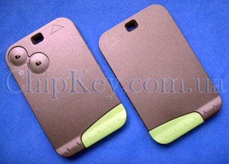 Ключ Renault Laguna Smart Card (корпус) 2 кнопки