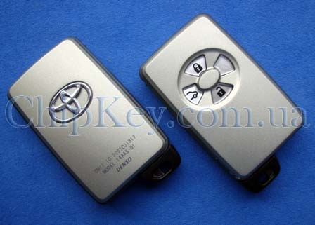 Ключ Toyota Smart Key (корпус) 3 кнопки