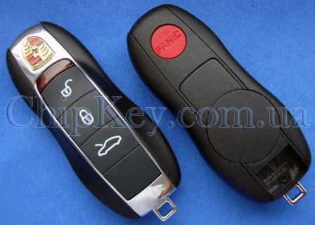 Ключ Porsche 991 631 241 03 Smartkey 4 кнопки, id47(pcf7953), 315Mhz, Original