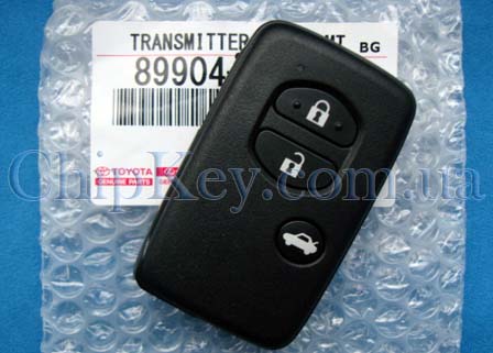 Ключ Toyota Avensis с 11.2011-, Smart Key MDL B75EA, для рынка Европы, оригинальный