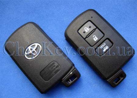 Ключ Toyota Smart Key (корпус) 3 кнопки