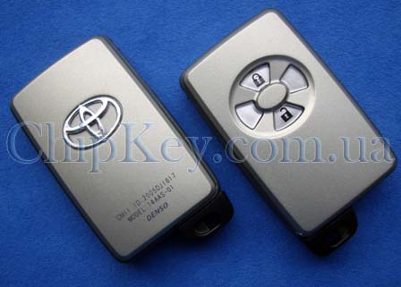 Ключ Toyota Smart Key (корпус) 2 кнопки