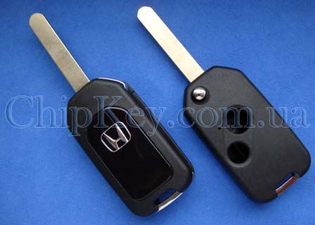 Ключ Honda выкидной (корпус) 2 кнопки