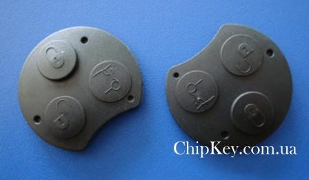 Кнопки в ключ Smart Mercedes 3 кнопки