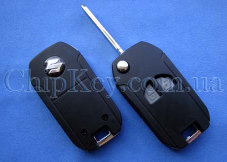 Ключ Suzuki выкидной (корпус) 2 кнопки