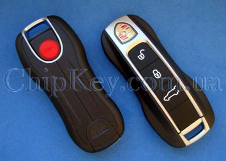 Ключ Porsche Smartkey (корпус) 4 кнопки