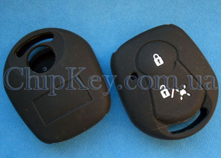 Чехол SsangYong 2 кнопки, черный