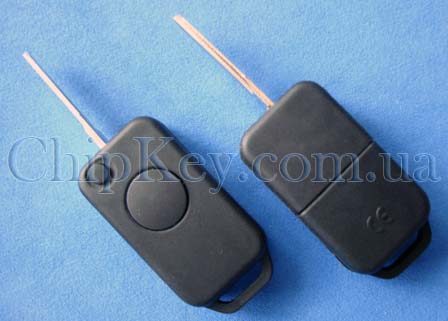 Ключ Mercedes выкидной (корпус) 1 кнопка, лезвие ym15