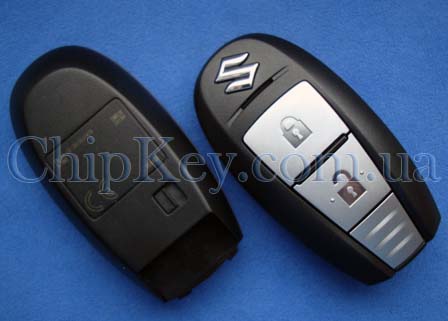 Ключ Suzuki smart key (корпус) 2 кнопки