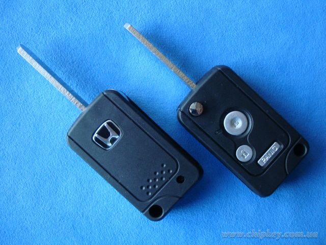 Ключ Honda выкидной (корпус) 3 кнопки, лезвие hon66