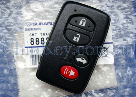 Ключ SUBARU BRZ с 12.2011-05.2014, FORESTER с 08.2012-, IMPREZA (GJ,GP WGN) с 10.2011-, WRX с 12.2013-, XV (VIN: JF1,2) с 08.2011 г. Denso 14ACX, 6B - P1:78