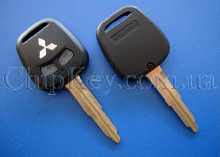 Ключ Mitsubishi (корпус) 2 кнопки