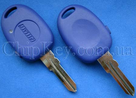 Fiat Multipla ключ 1 - кнопка, с чипом ID48, 433Mhz