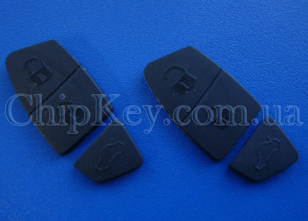 Кнопки Fiat черные к ключу F285, F289