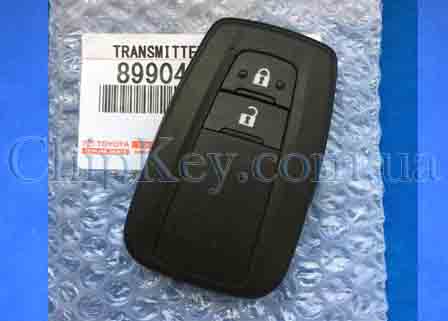 Ключ Toyota C-HR Hybrid 2 кнопки с 10.2016 -, Toyota H chip P1: A9, для рынка USA, original