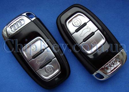 4G0 959 754 F Smart key Audi A6, S6 key less 3 кнопки, id50 HTVAG, 433 Mhz, original