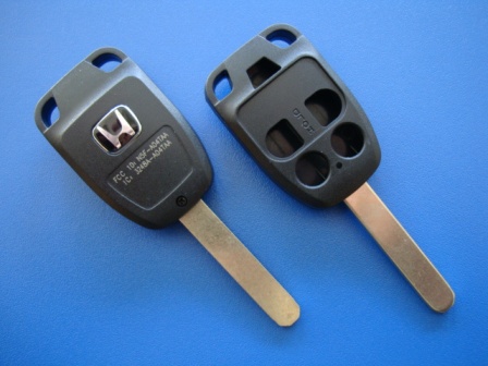 Ключ Honda (корпус) 5 кнопок, лезвие hon66