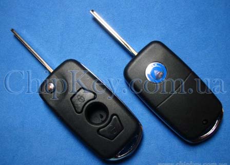 Ключ Geely CK выкидной (корпус) 2 кнопки