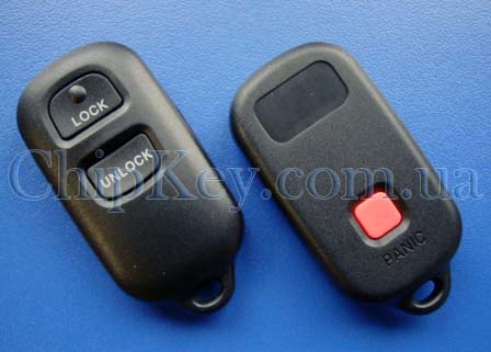 Ключ Toyota пульт (корпус) 3 кнопки