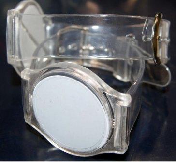 Заготовка - браслет пластиковый "часы"