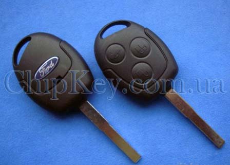 Ключ Ford 3 кнопки, с чипом 4D63 433 MHz 5WK4 725/8686