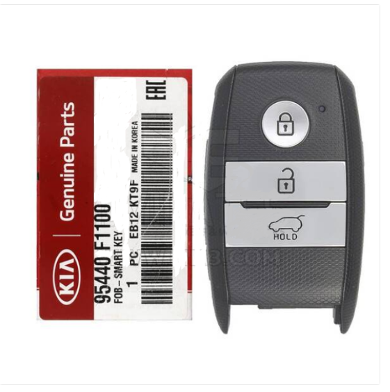 Ключ KIA Sportage 2018-, Smart Key, HITAG 3 - ID47 NCF2951X / NCF2952X, FCC ID FOB-4F08 433Mhz, 95440-F1100, 433Mhz, original