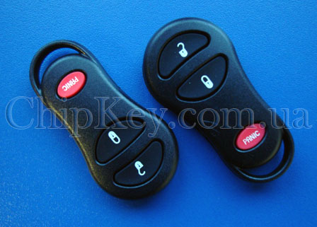 Пульт Chrysler Dodge Jeep 3 кнопки, 315Mhz
