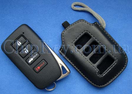 Кожанный чехол Lexus Smart Key Transmitter 4 кнопки