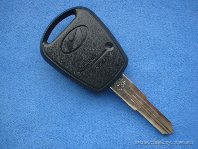 Ключ Hyundai 1 кнопка, 433Mhz