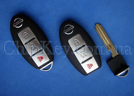 Nissan Remote Key (корпус) 2 кнопки 1 кнопка (Panic)
