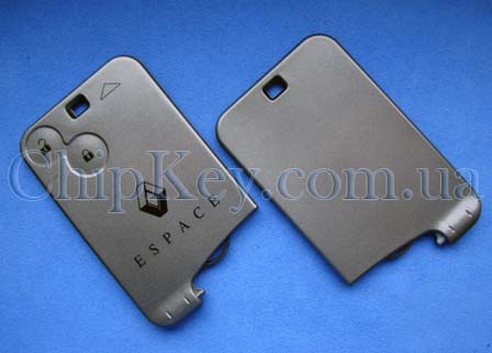 Ключ Renault Espace Smart Card (корпус) 2 кнопки