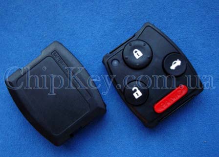Ключ Honda пульт (корпус) 4 кнопки