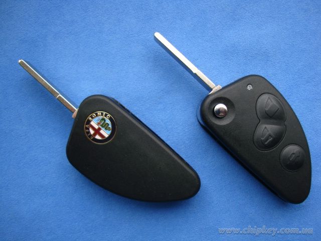 Ключ Alfa Romeo выкидной (корпус) 3 кнопки