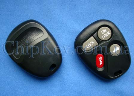 Cadillac Buick Lincoln Chevrolet пульт 4 кнопки, 315 Mhz, FCC ID: L2C0005T GM :12223130-50