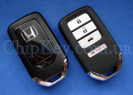 Ключ Honda smart key (корпус) 4 кнопки