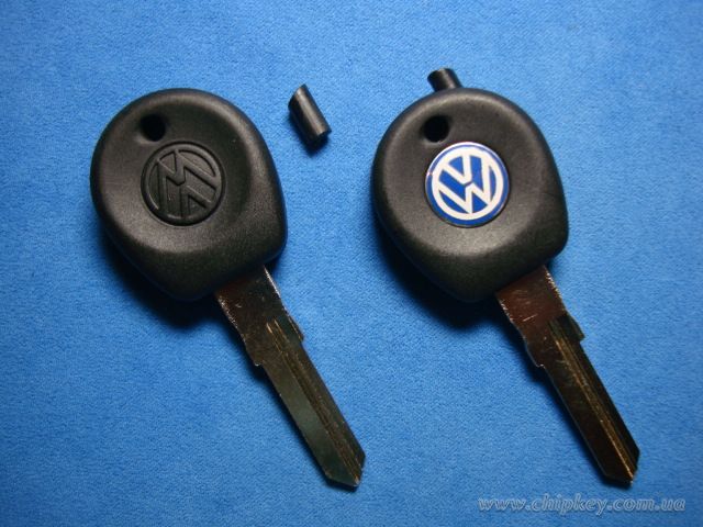 Ключ Volkswagen (корпус) под чип