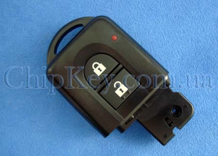 NISSAN Cube, Micra, Note, Juke, Qashqai Smart key 2 - кнопки, с чипом ID60, 434Mhz