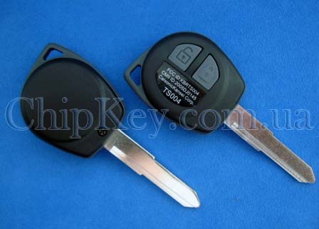 Ключ Suzuki Swift ключ 2 кнопки с чипом id46(pcf7936), 433Mhz