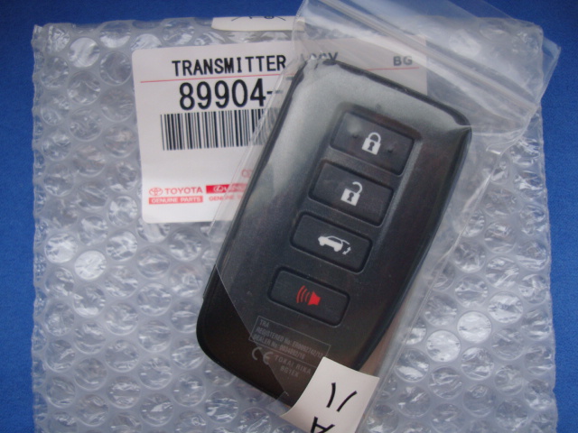 Ключ Lexus LX 450D (VDJ2#), LX 570 с 09.2015 г., MDL BG1EK Toyota H chip P1: A8. Для рынка Ближнего Востока, Саудовской Аравии, ОАЭ