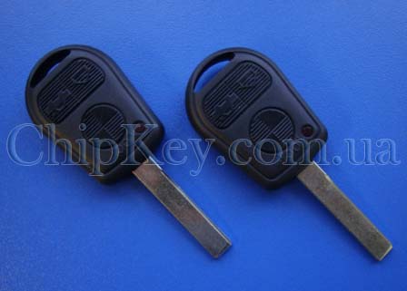 Ключ Bmw 3 кнопки, лезвие HU92, 433Mhz