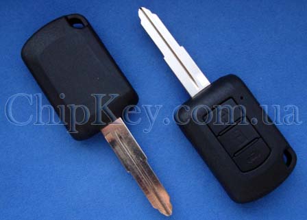 Ключ Mitsubishi (корпус) 3 кнопки