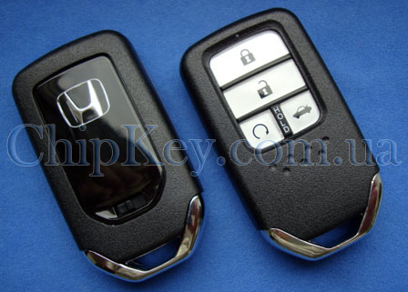 Ключ Honda smart key (корпус) 4 кнопки
