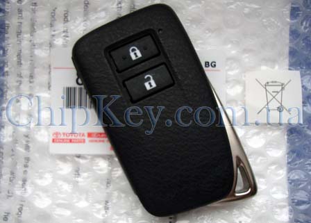 Ключ Lexus NX 200, 200T, 300H BG1EW, LX 450 (VDJ2#), LX 570 с 09.2015 г., Toyota H chip P1: A8, для рынка Европы