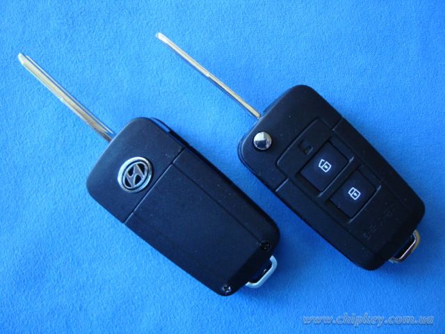 Ключ Hyundai Elantra выкидной (корпус) 2 кнопки
