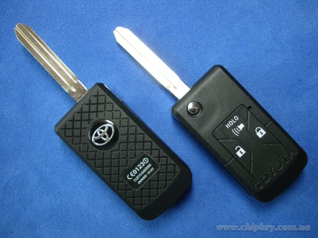  TOYOTA CAMRY выкидной ключ (корпус)  3 - кнопки