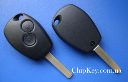 Ключ Opel Movano, Vivaro 2 кнопки, с чипом id46(pcf7947) 433Mhz