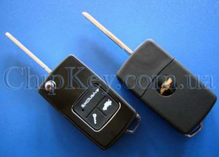 Ключ Chevrolet Epica выкидной (корпус) 2 кнопки