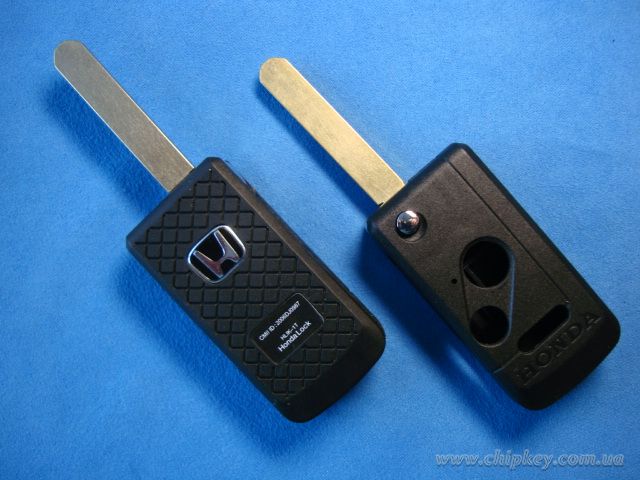 Ключ Honda выкидной (корпус) 3 кнопки, лезвие hon66