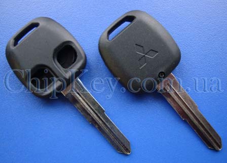 Ключ Mitsubishi (корпус) 2 кнопки
